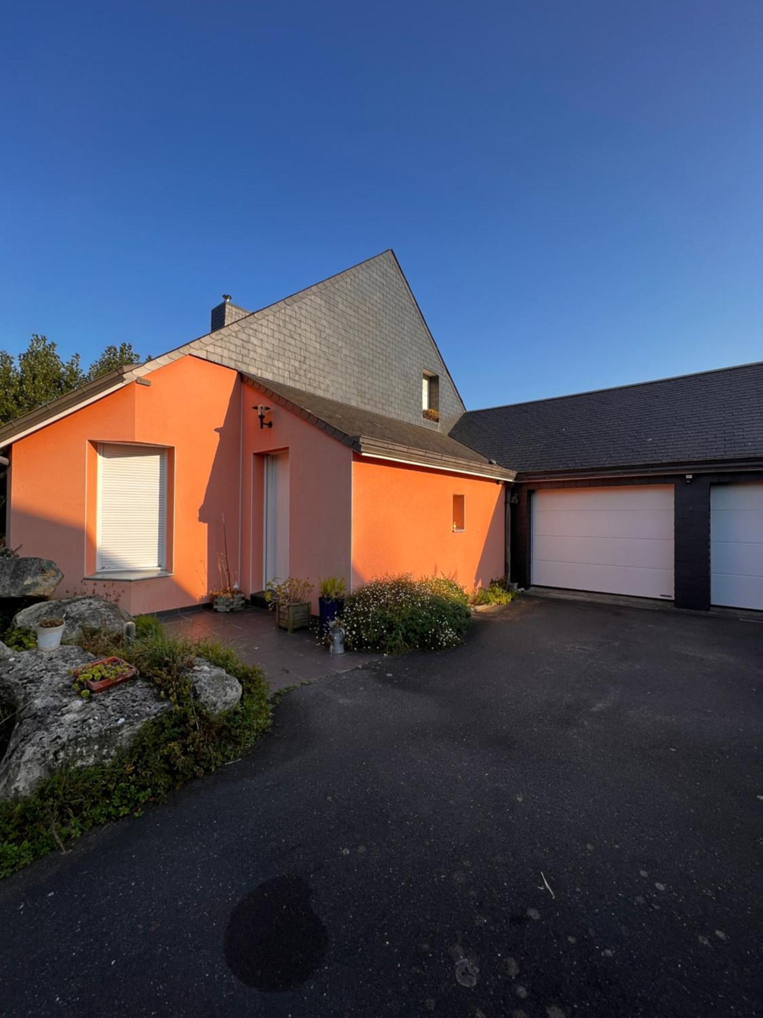 La Maison Rose - Avec Grand Jardin Clos A 300M De La Mer Hauteville-sur-Mer 外观 照片