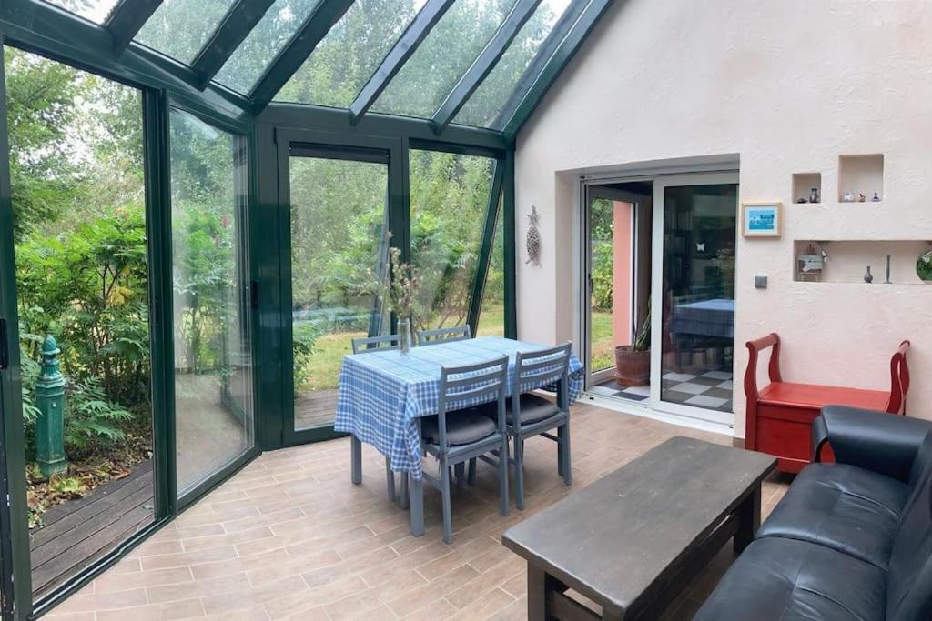 La Maison Rose - Avec Grand Jardin Clos A 300M De La Mer Hauteville-sur-Mer 外观 照片